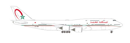 Herpa 536882 - 1:500 - Boeing 747-8 BBJ Morocco Government